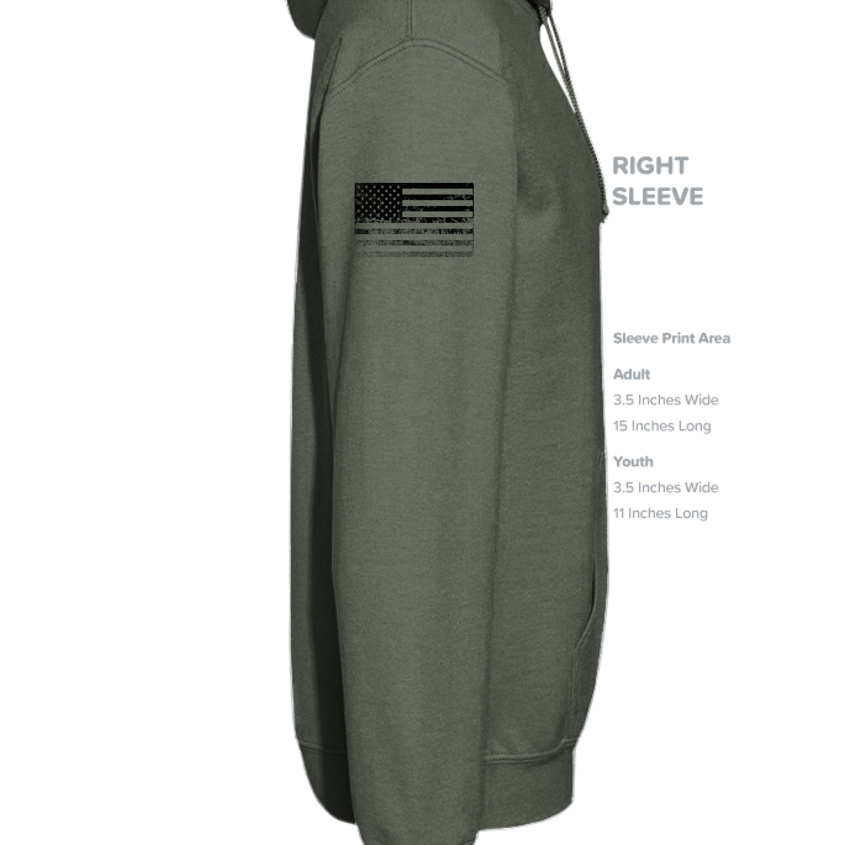MILITARY GREEN - SLEEVE_RIGHT